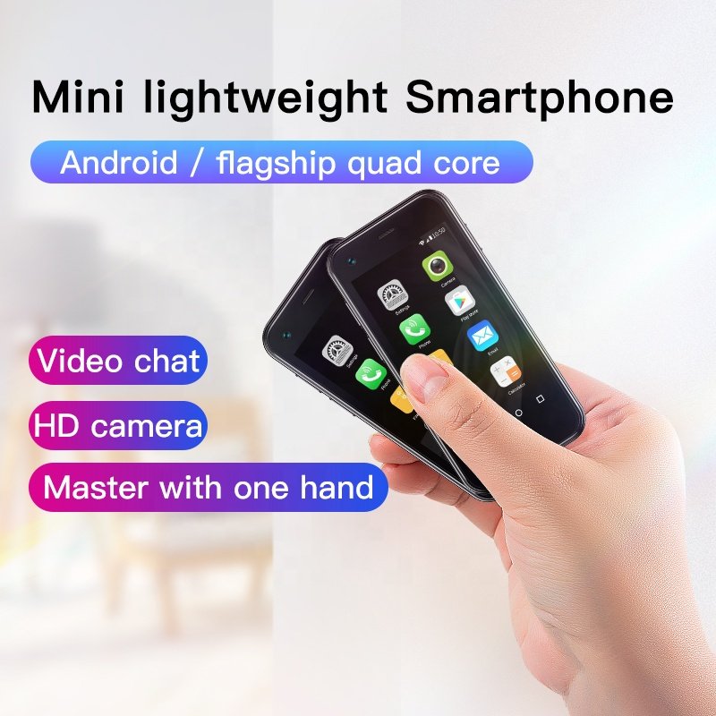 Soyes XS13 Mini Size Touch Screen Mobile Phone Top Selling 2G 3G Smartphone 2GB RAM 16GB ROM Gaming Feature GPS 5MP Front Camera